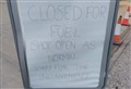 Still ‘no fuel available for sale’ at Aviemore filling station