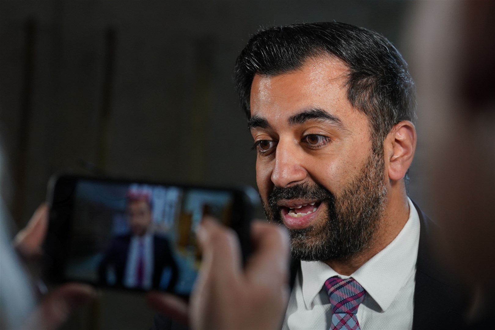 Humza Yousaf will return to the backbenches (Andrew Milligan/PA)